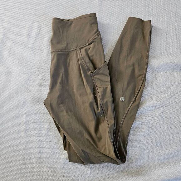 Lululemon Fast and Free High-Rise Tight 28” Pockets *Updated Size 6 in Nomad - Picture 1 of 4
